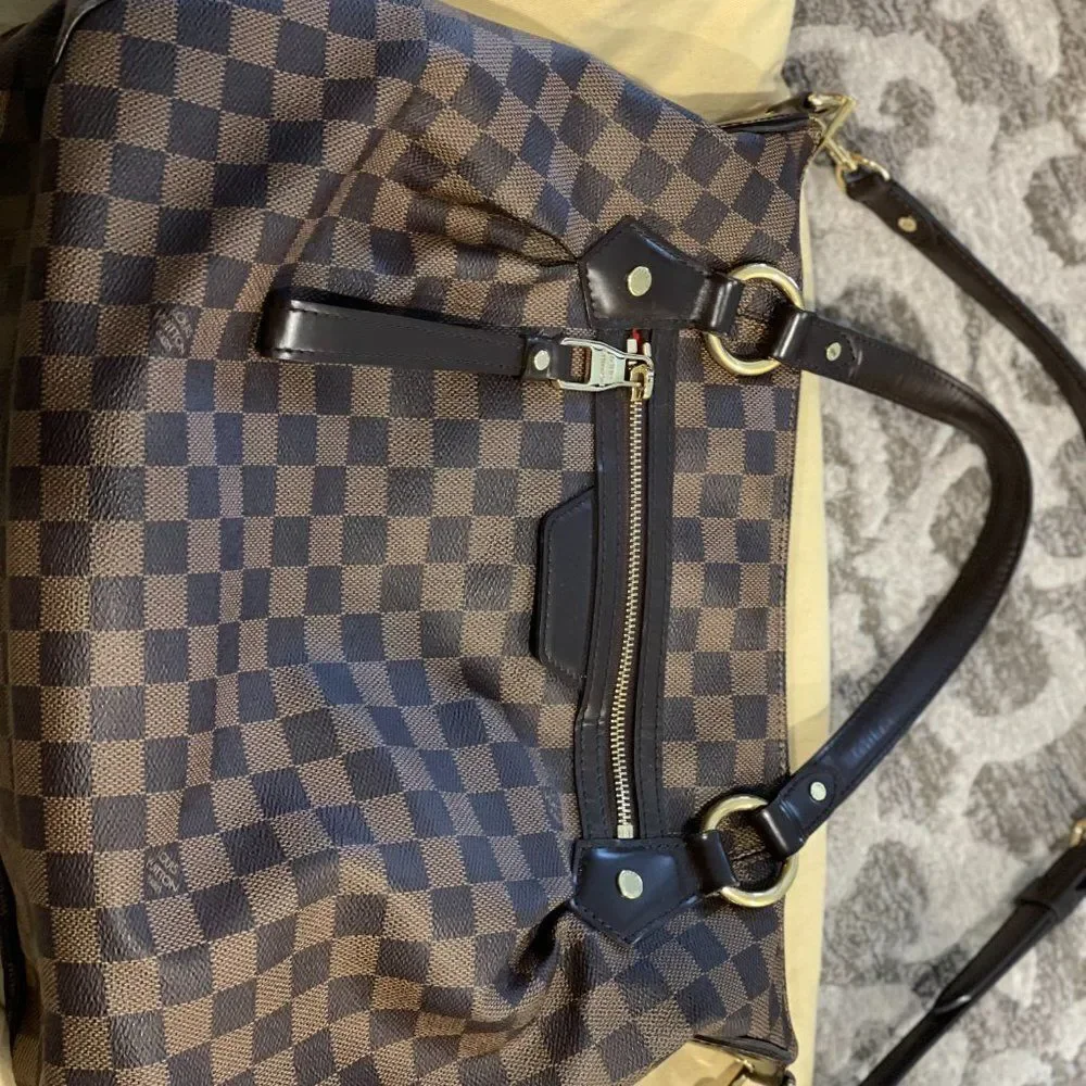 Louis Vuitton DAMIER EBENE EVORA MM
